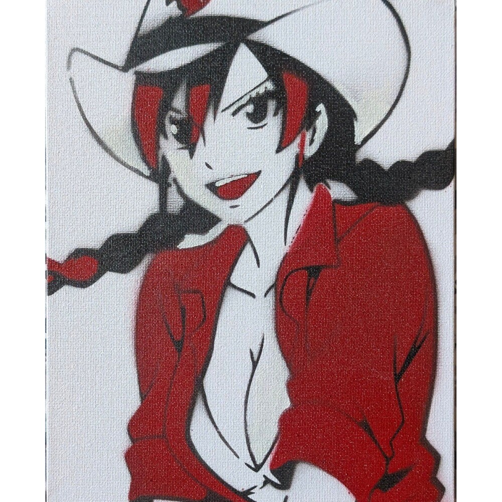 Fairy Tail Spray Paint Art Piece